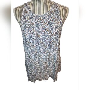 Old Navy Women's Floral Sleeveless  Top Size M
